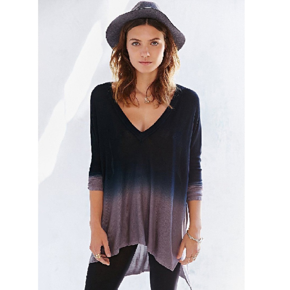 Pins And Needles - Ombre Dip-Dye Tent Top